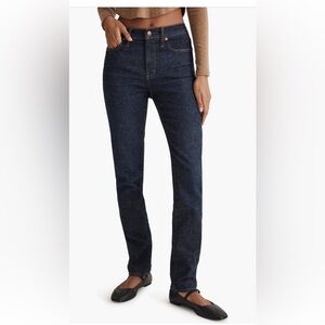 NWT Madewell mid rise stovepipe jeans